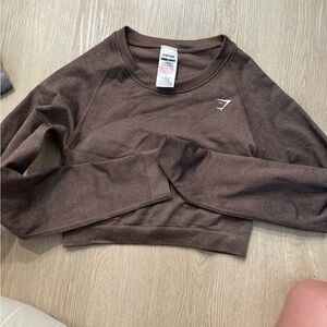 Gymshark Brown Crop Top